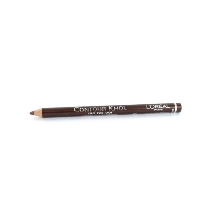 4 x L'Oreal Contour Khol Eye Pencils - 135 ICED CHESTNUT